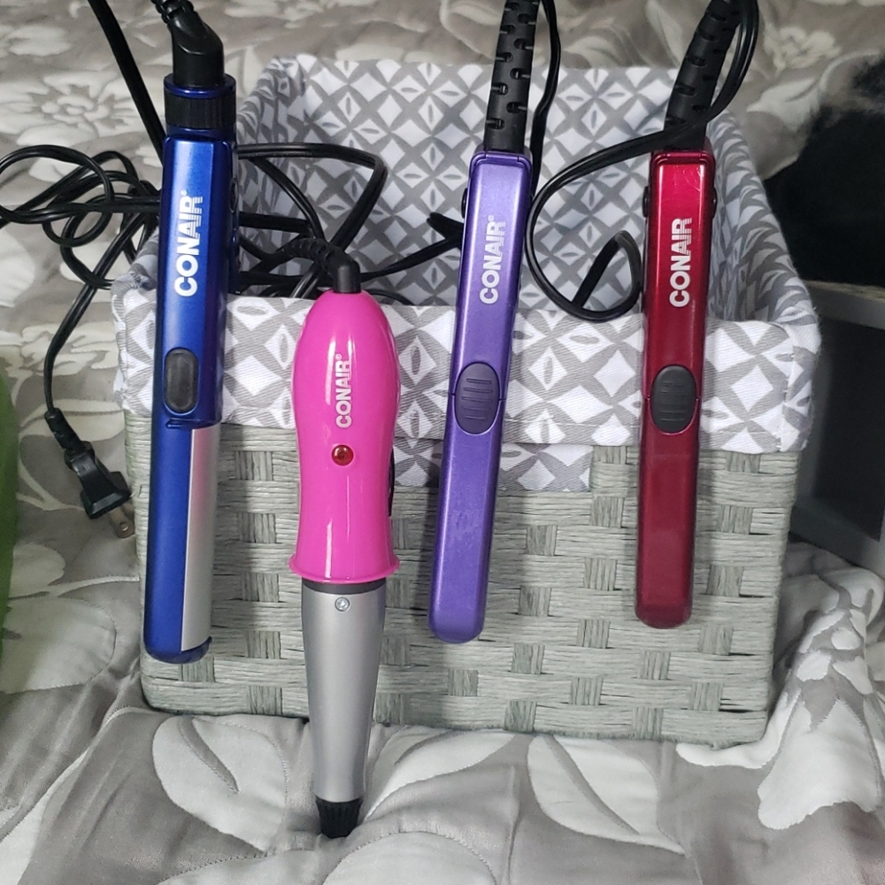 [PRICE DROP] Conair mini heat styling tools, NWOT